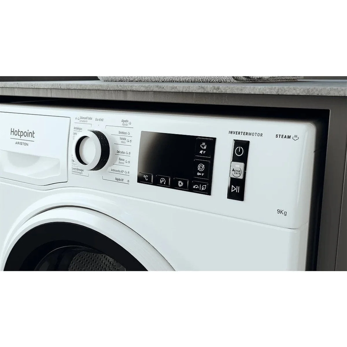 Lavadora Hotpoint NM11 925 WWA 9 Kg 1151 rpm Clase B Blanca