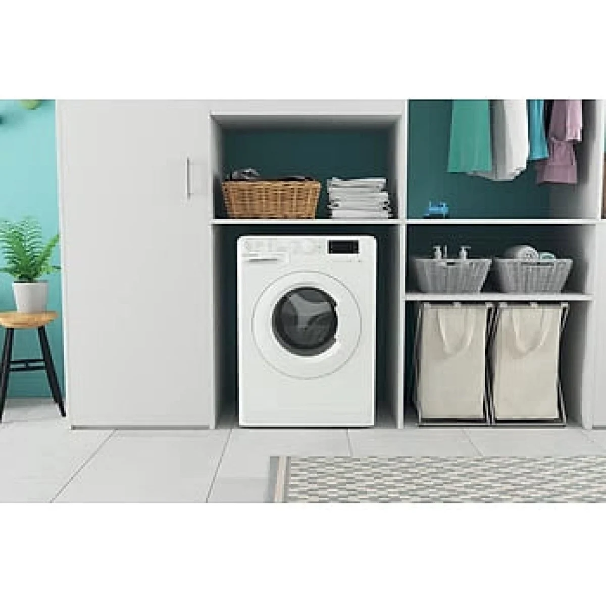 Lavadora Indesit MTWE81295W 8 Kg 1200 rpm Clase B Blanca