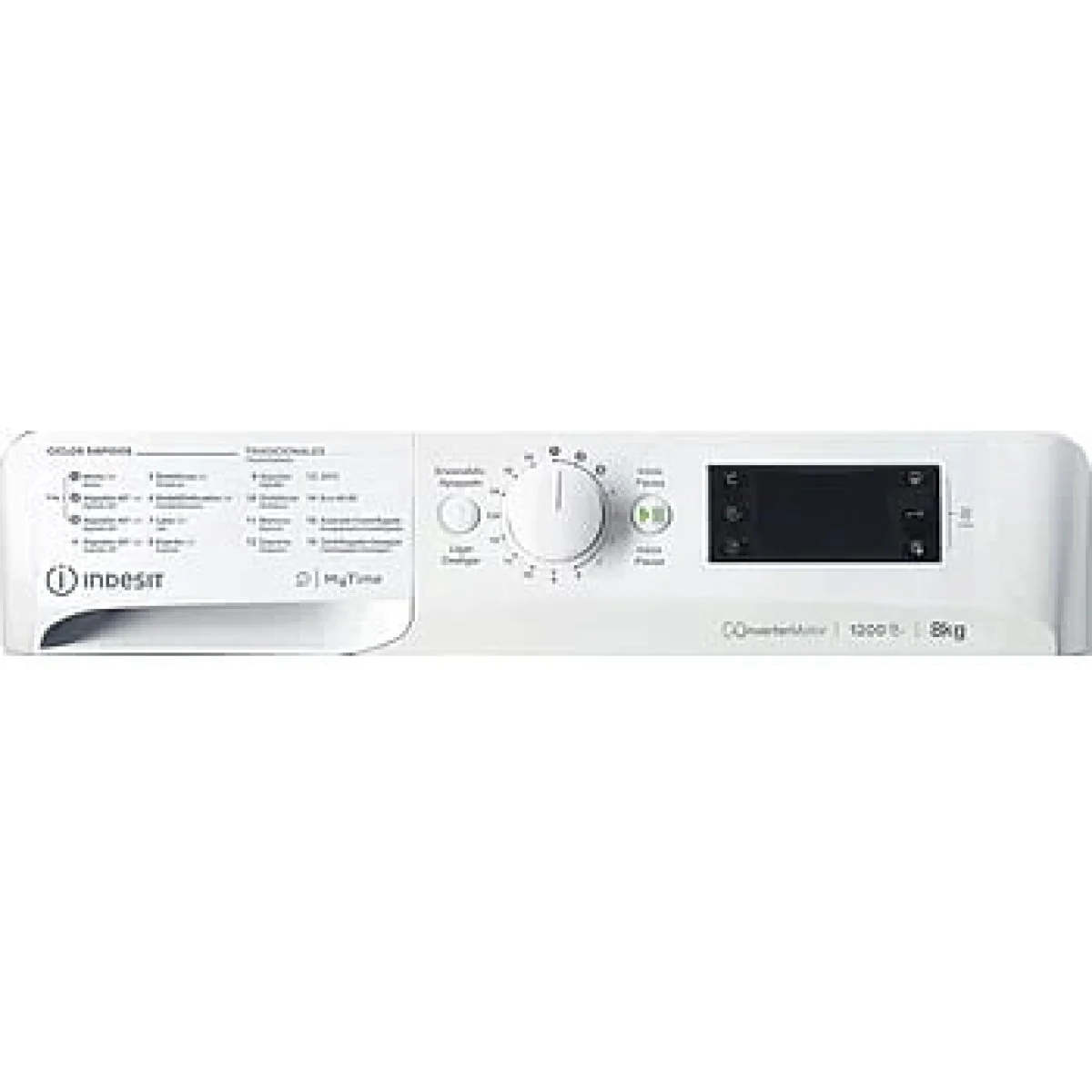 Lavadora Indesit MTWE81295W 8 Kg 1200 rpm Clase B Blanca