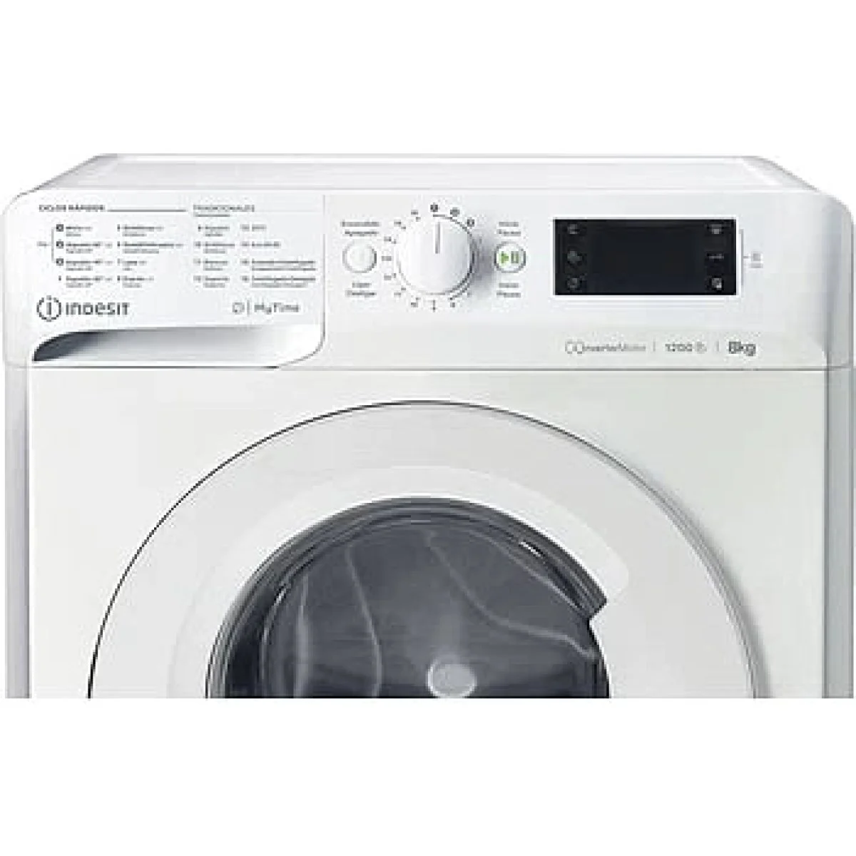 Lavadora Indesit MTWE81295W 8 Kg 1200 rpm Clase B Blanca