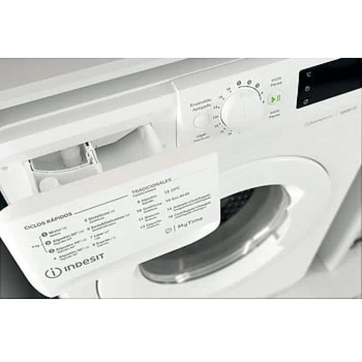 Lavadora Indesit MTWE81295W 8 Kg 1200 rpm Clase B Blanca