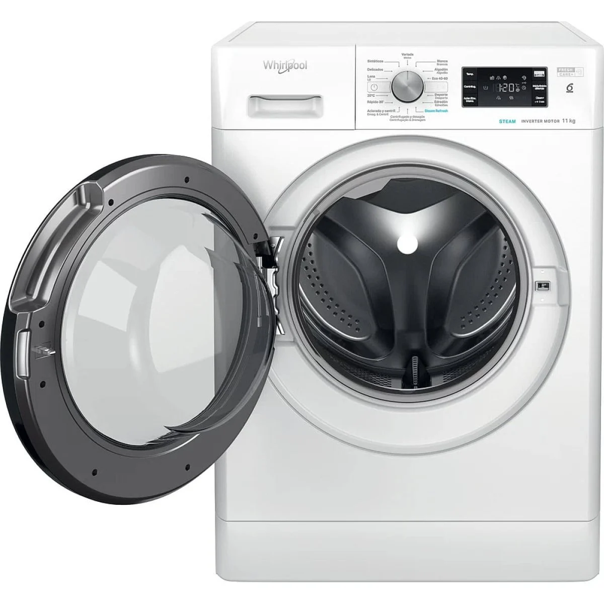 Lavadora Whirlpool FFB11469BV 11 Kg 1400 rpm Clase A Blanca
