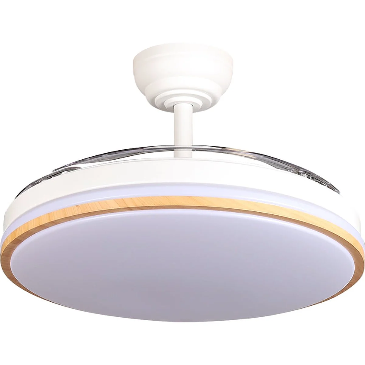 Ventilador de Techo Abrila Parlatore Blanco/Haya
