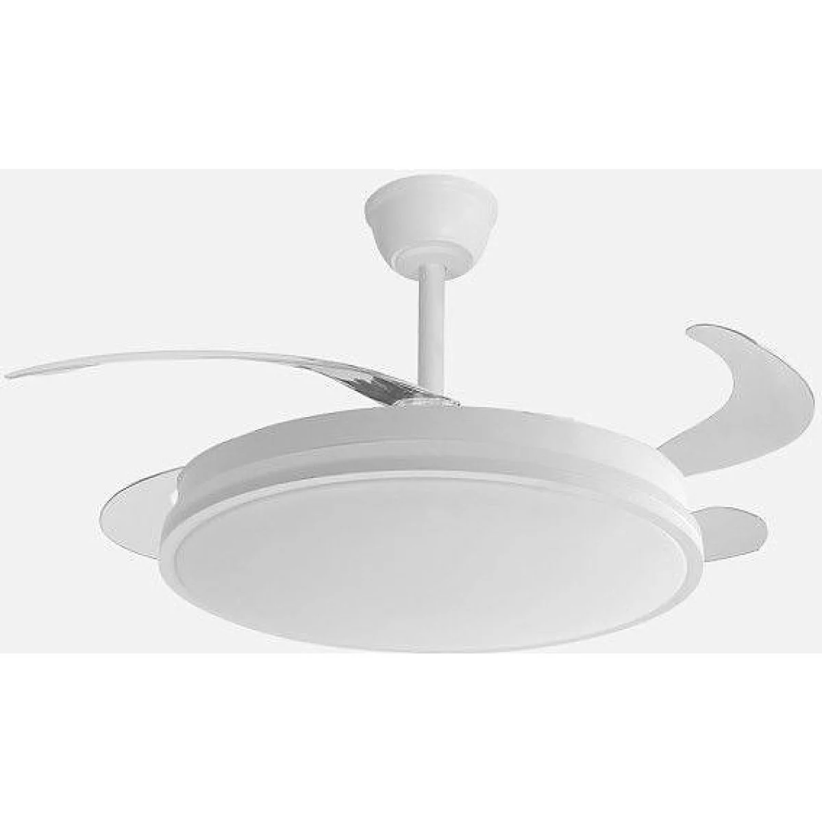 Ventilador Techo Abrila Guerrero Blanco 107 cm 59 W Control Remoto