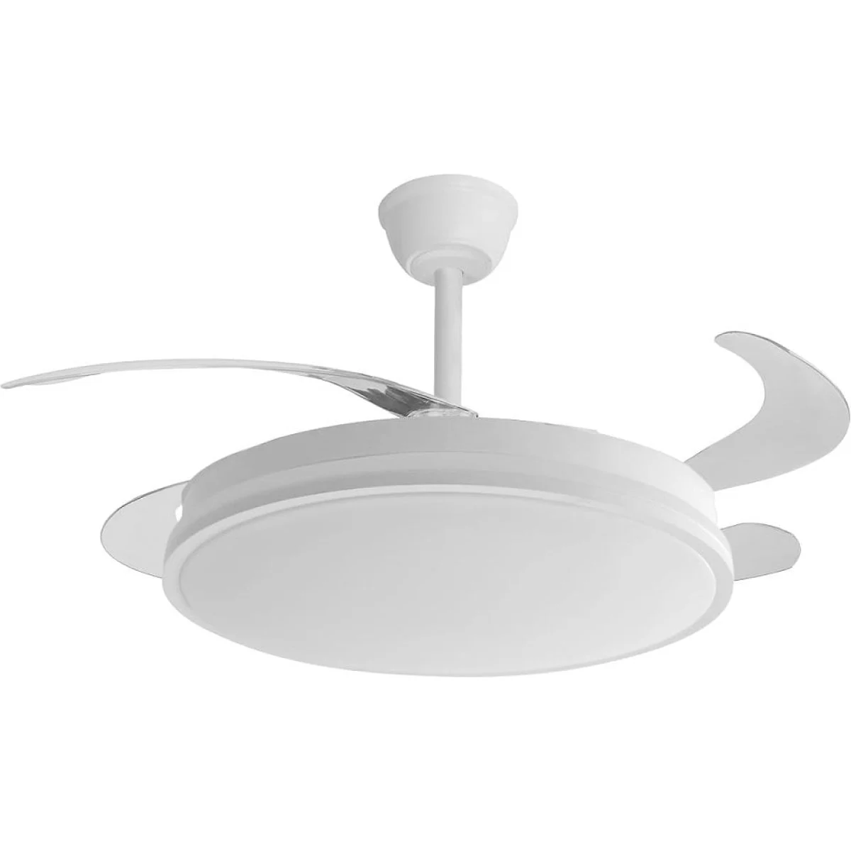 Ventilador Techo Abrila Guerrero Blanco 107 cm 59 W Control Remoto