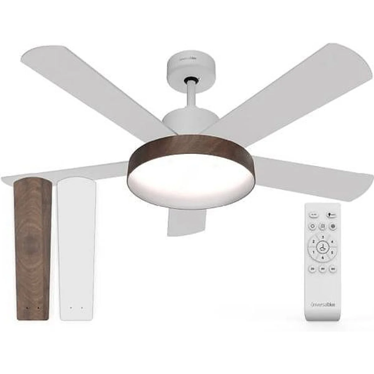 Ventilador de Techo Universal.B Levante 4048W Blanco