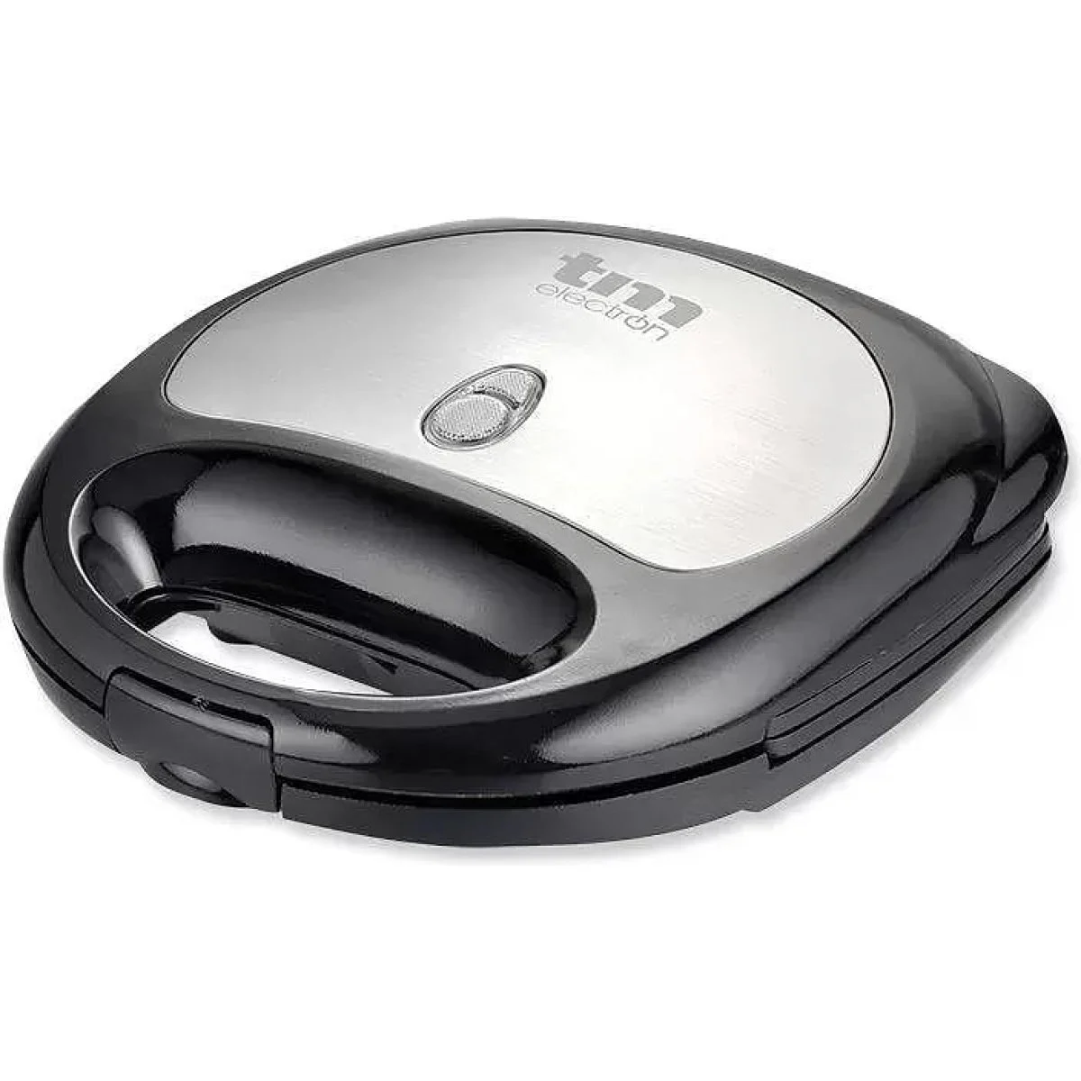 Sandwichera TM 2 Cavidades Negra/Inox