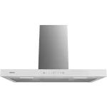 Campana Cecotec Plana Frente Cristal Blanco 90 cm A++