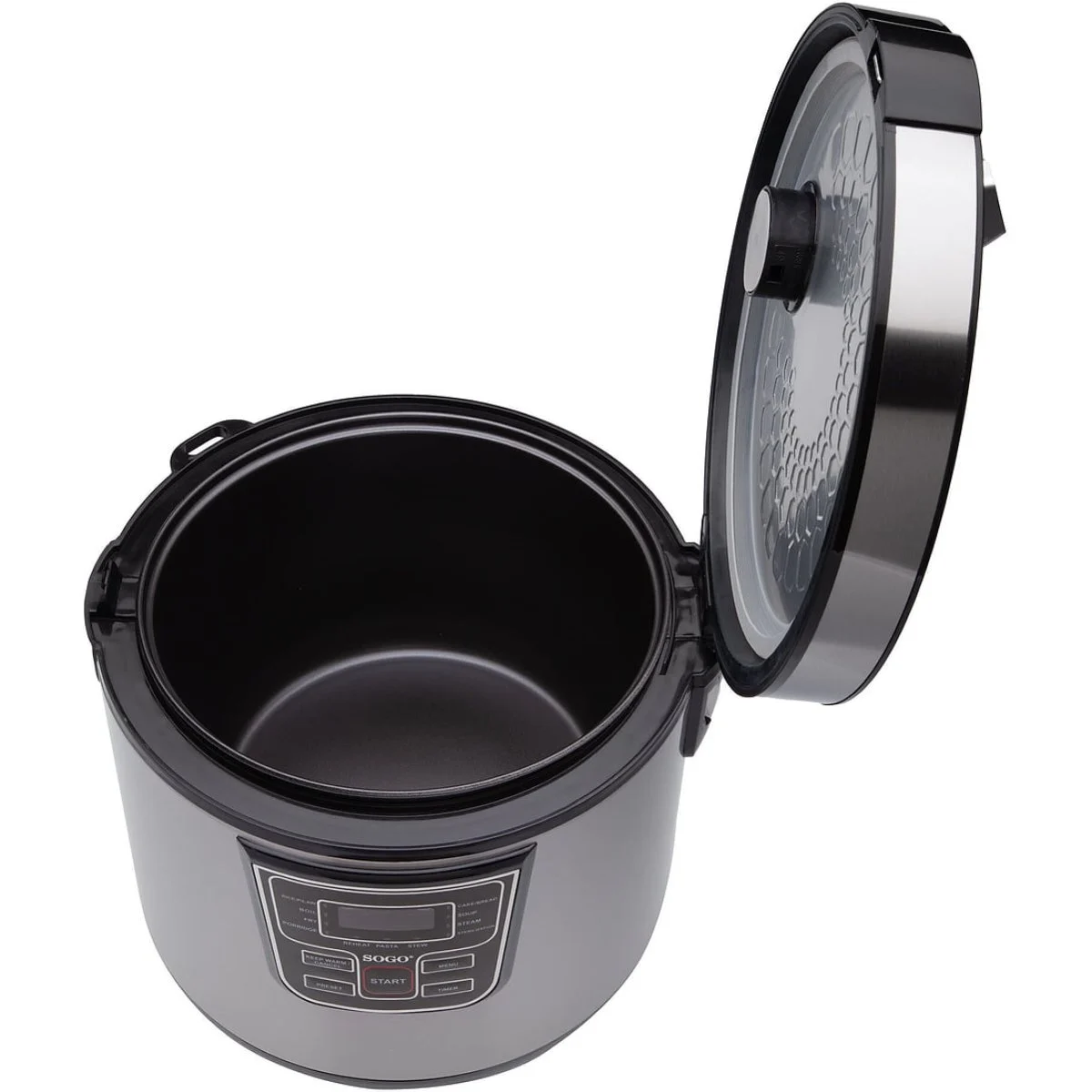 Robot de Cocina Automático Sogo 5L 860 W Acero Inox Negro