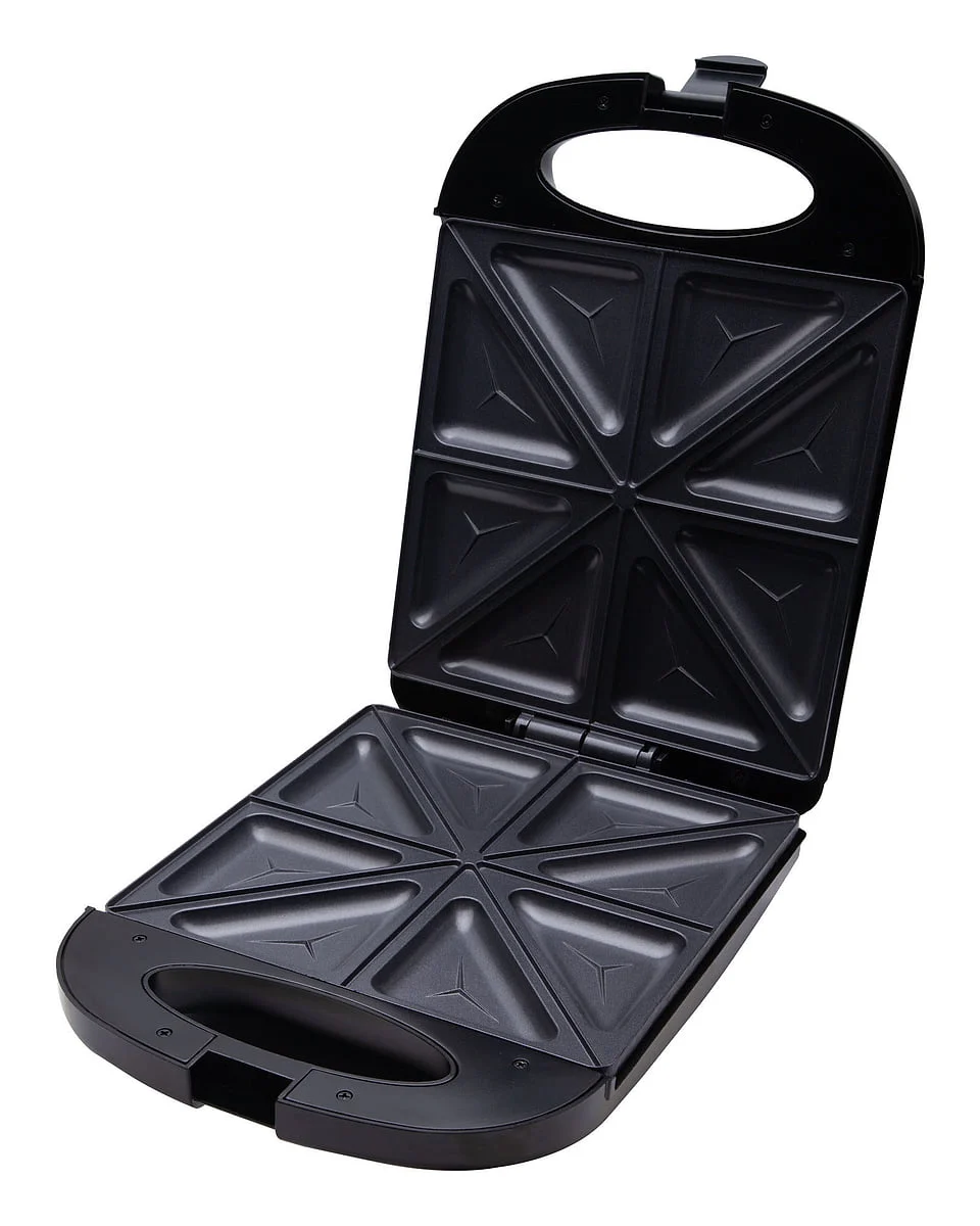 Sandwichera Sogo SS7176 4 Rebanadas 1200 W Negra