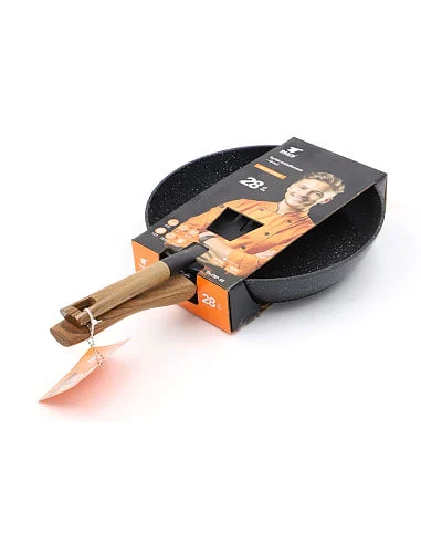 Sartén Thulos Aluminio 24 cm + Espátula Mango Madera