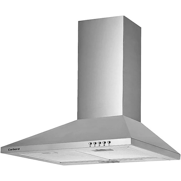 Campana Extractora Corberó TEIDE635X 60 cm Inox 361,9 m3/h 3 Velocidades