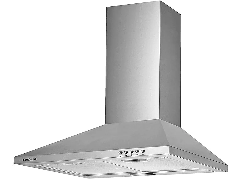 Campana Extractora Corberó TEIDE635X 60 cm Inox 361,9 m3/h 3 Velocidades