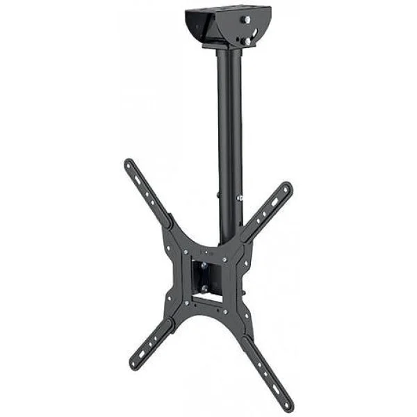 Soporte TV LED/LCD Techo 26" a 55" 34 Kg Inclinable Negro