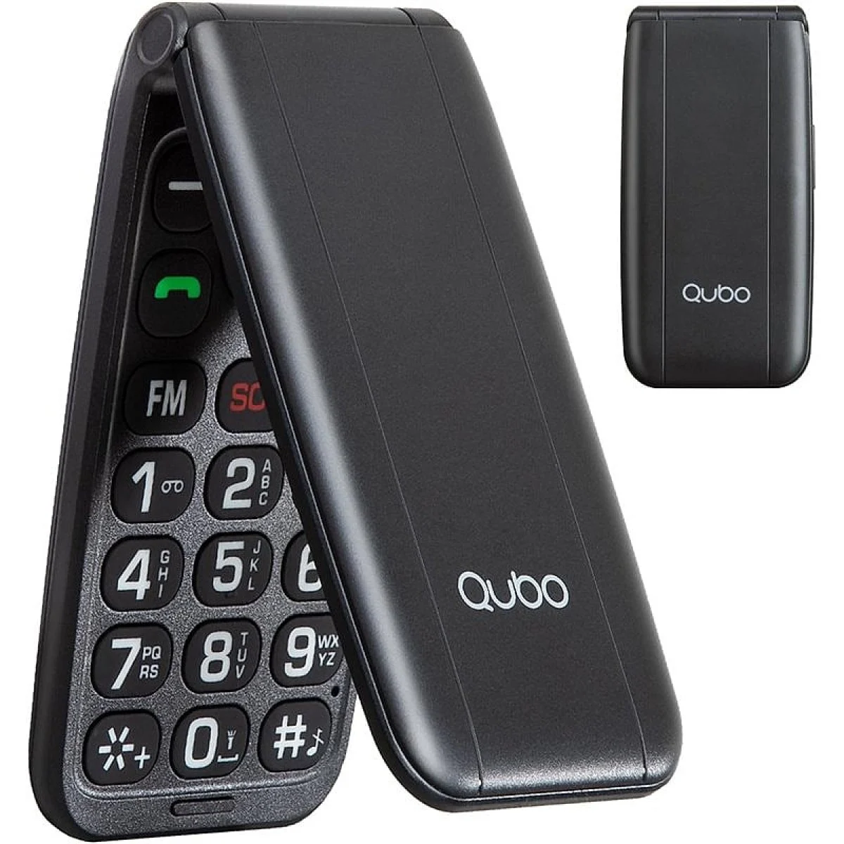 Teléfono Móvil Qubo NEONW-BK 4G Negro