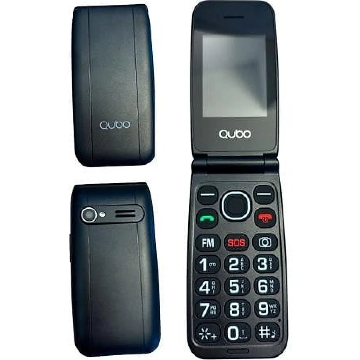 Teléfono Móvil Qubo NEONW-BK 4G Negro