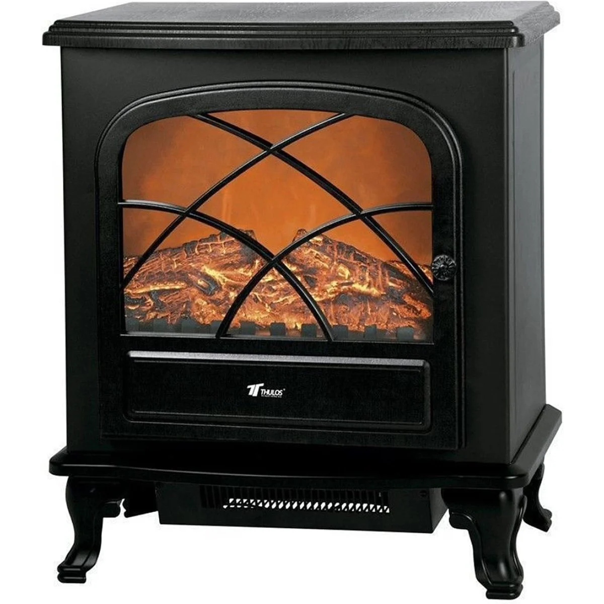 Chimenea Eléctrica Thulos TH-FH12 2000W 2 Posiciones Calor