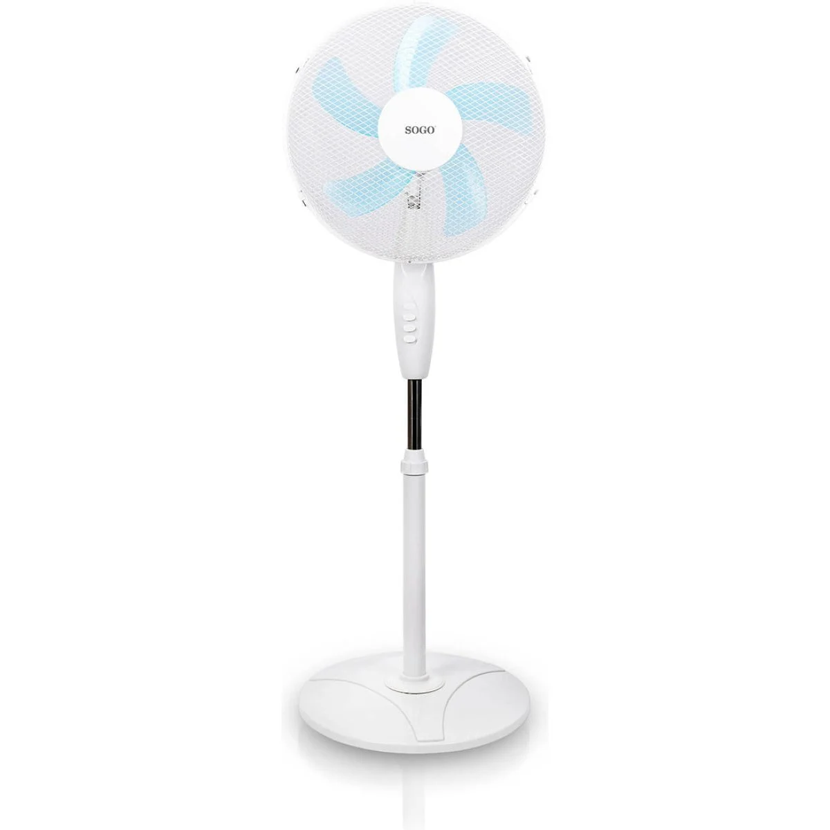 Ventilador Sogo VEN-SS-21221 16" 40W 3 Velocidades Oscilante Blanco