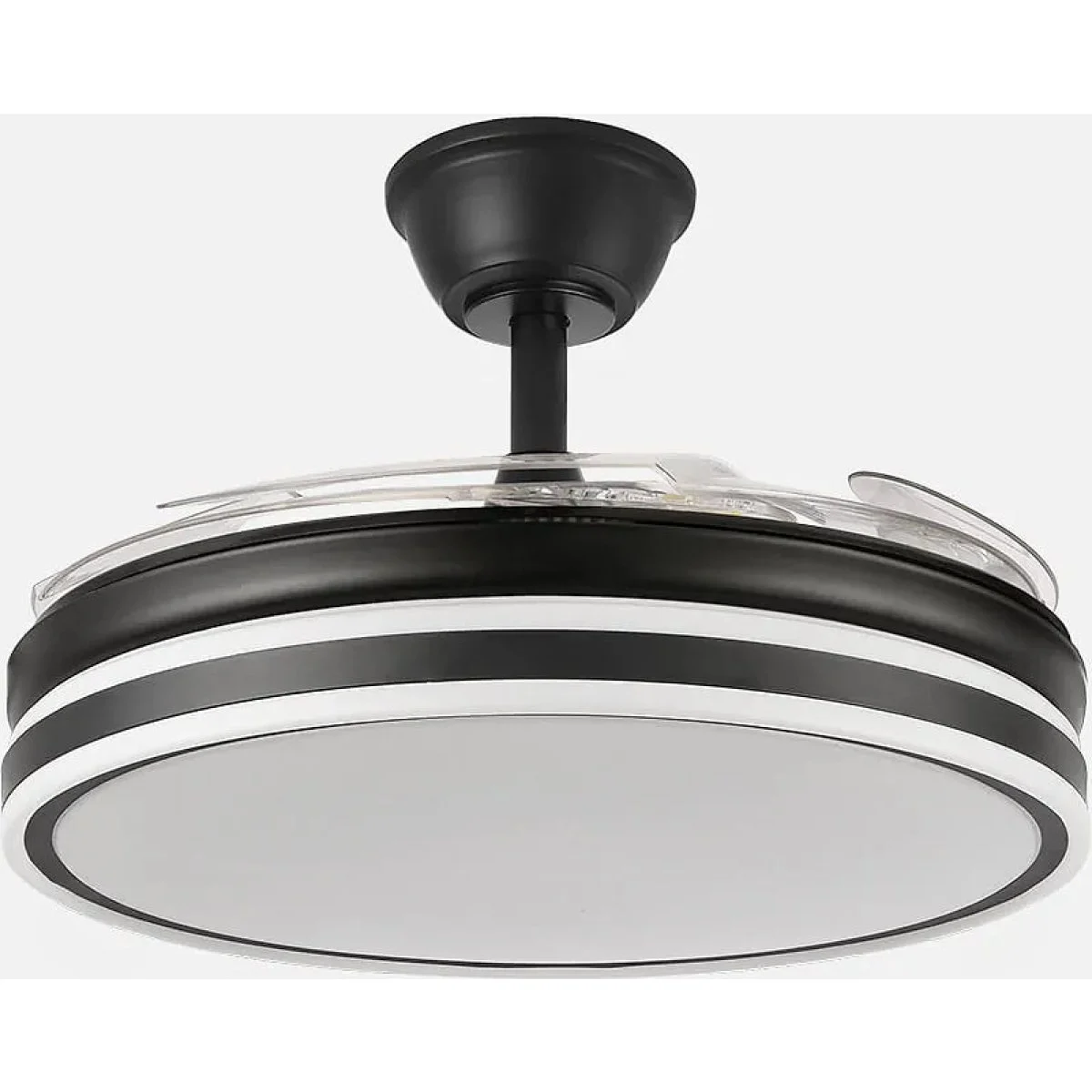 Ventilador de Techo Abrila Bayomo Negro 107 cm 59 W Luz LED