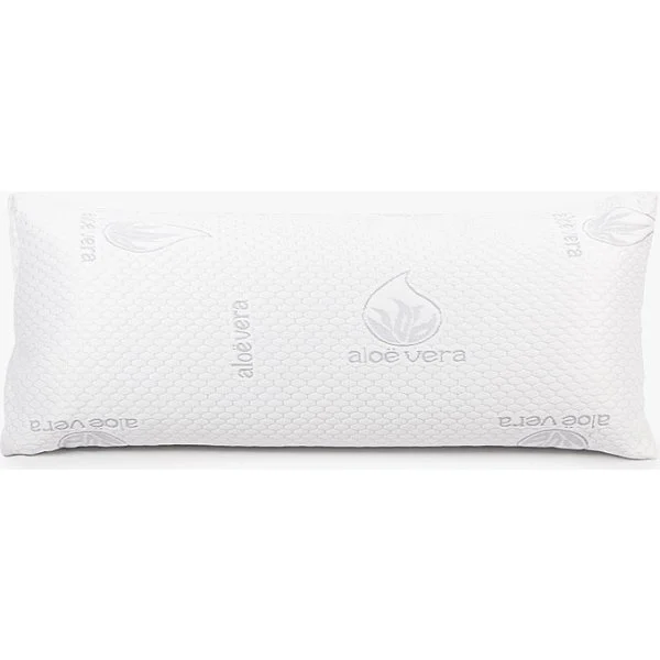 Almohada Aloe Vera Visco 90 cm 16 cm Firmeza Media Antialérgica