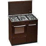 Cocina Proxy 5.F Horno + Portabombonas Marrón