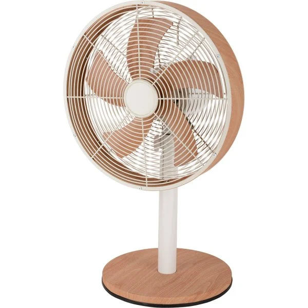 Ventilador Sobremesa Abrila AÑCAÑIZ Blanco/Haya