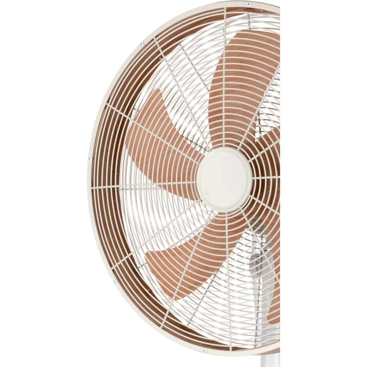 Ventilador Sobremesa Abrila AÑCAÑIZ Blanco/Haya