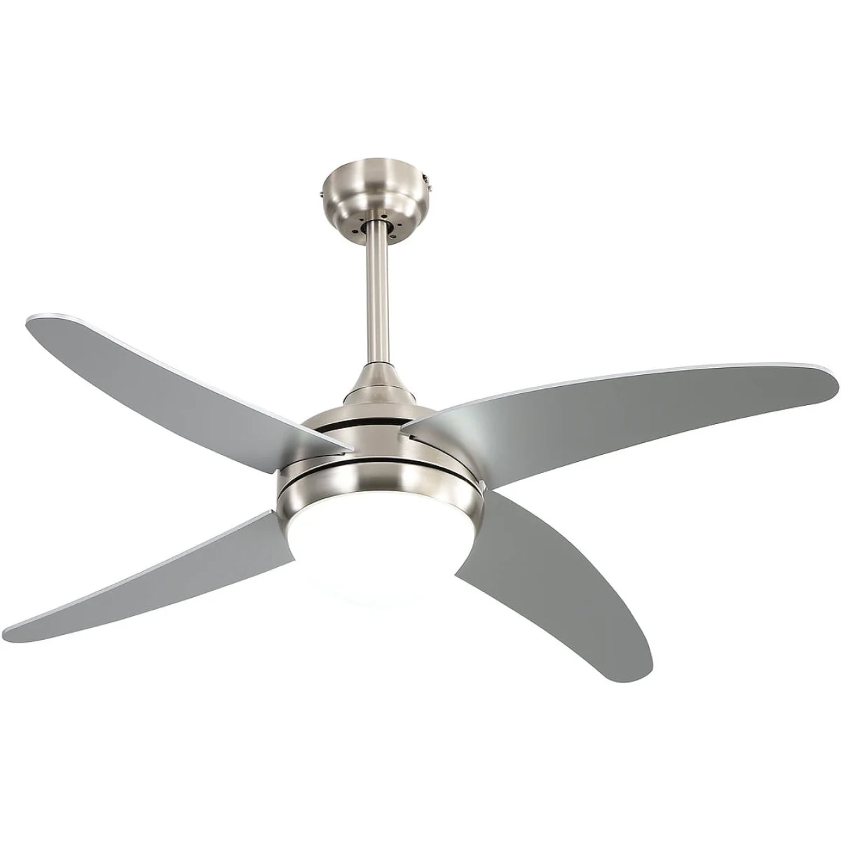 Ventilador de Techo Abrila KLOD Níquel/Plata 117 cm 4 Aspas