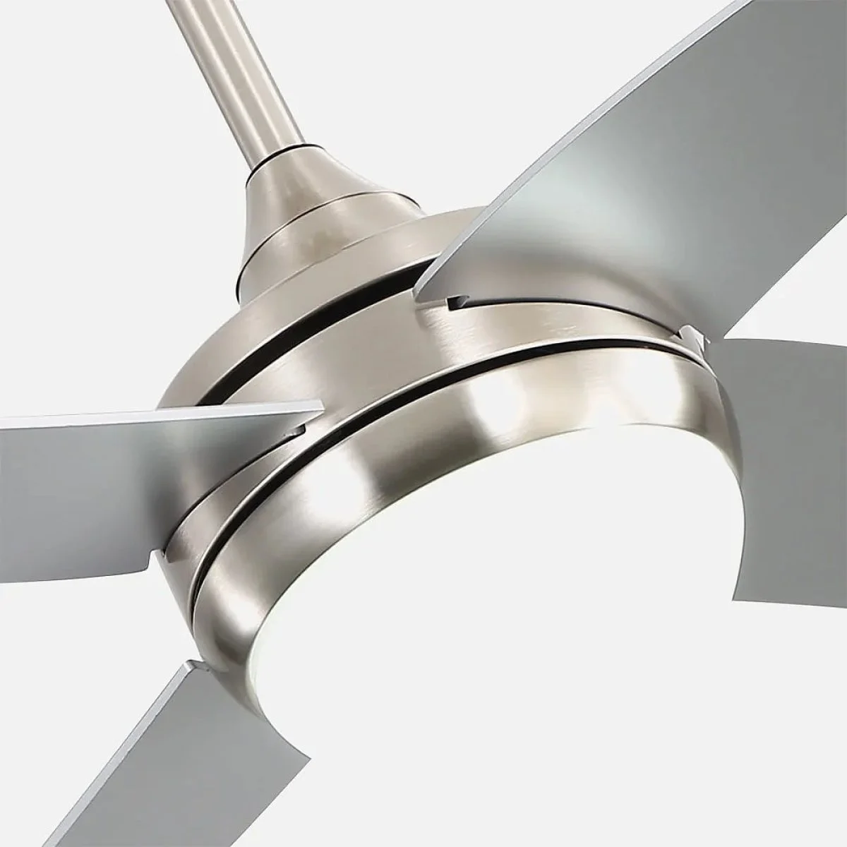 Ventilador de Techo Abrila KLOD Níquel/Plata 117 cm 4 Aspas