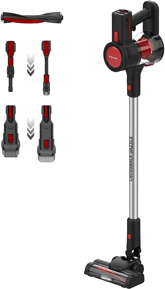Aspirador Vertical Taurus Crossback Dazzle 22.2V 150W 40 min Sin Cable