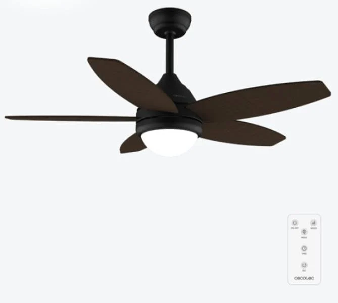 Ventilador de Techo Cecotec EnergySilence Aero 4200 Negro Madera Oscura