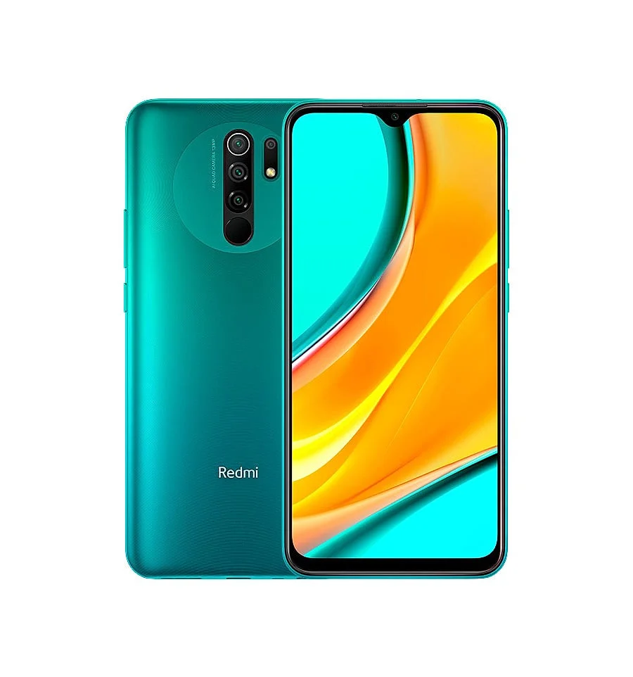 Smartphone Xiaomi Redmi 9 4GB 64GB Verde 5000 mAh Triple Cámara
