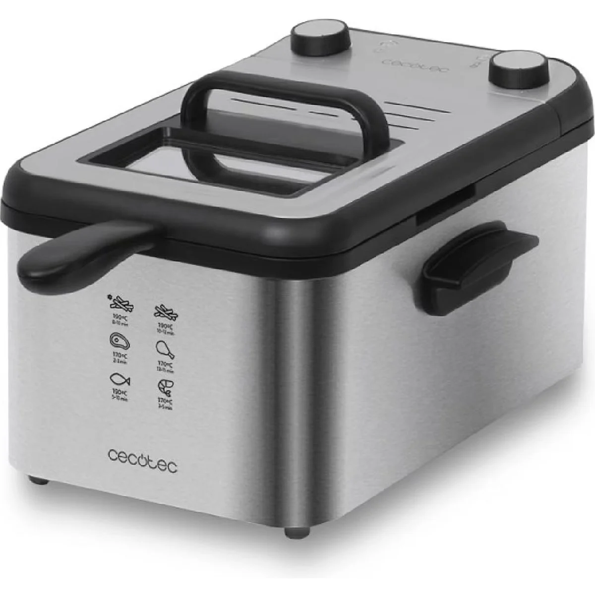 Freidora Cecotec CleanFry 3000 Full INOX 3 L 2400 W