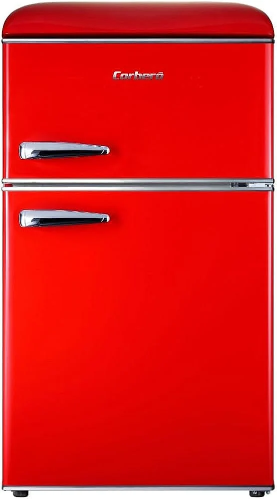 Frigorífico Corbero CF2PG90RR 90x55 Retro Rojo
