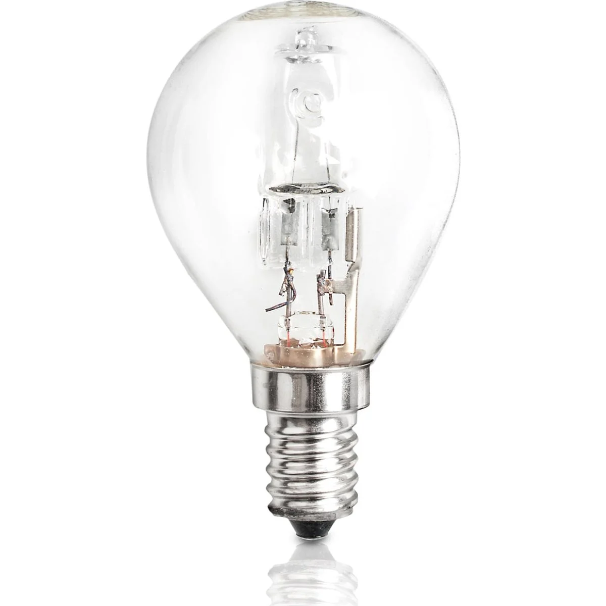 Bombilla Halógena Esférica E-14 28W