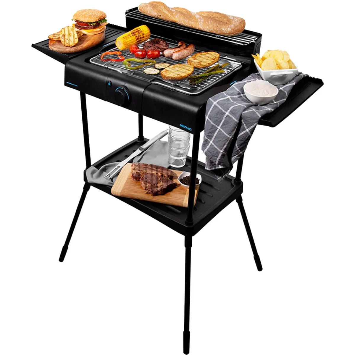 Barbacoa eléctrica Cecotec PerfectSteak 4250 Stand 2400W