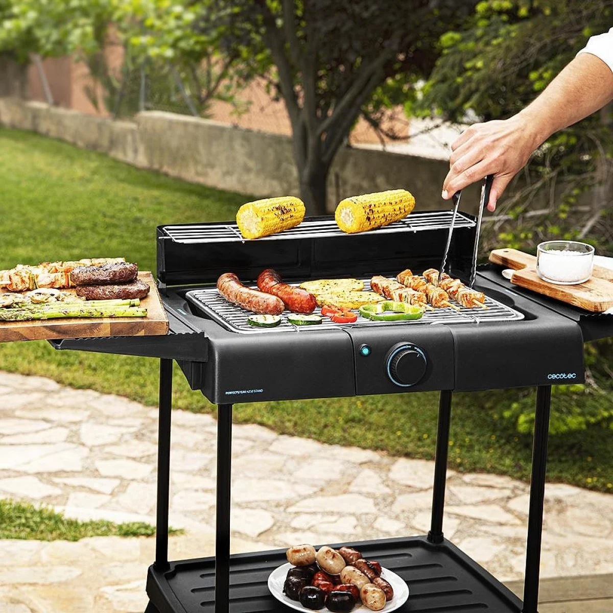 Barbacoa eléctrica Cecotec PerfectSteak 4250 Stand 2400W