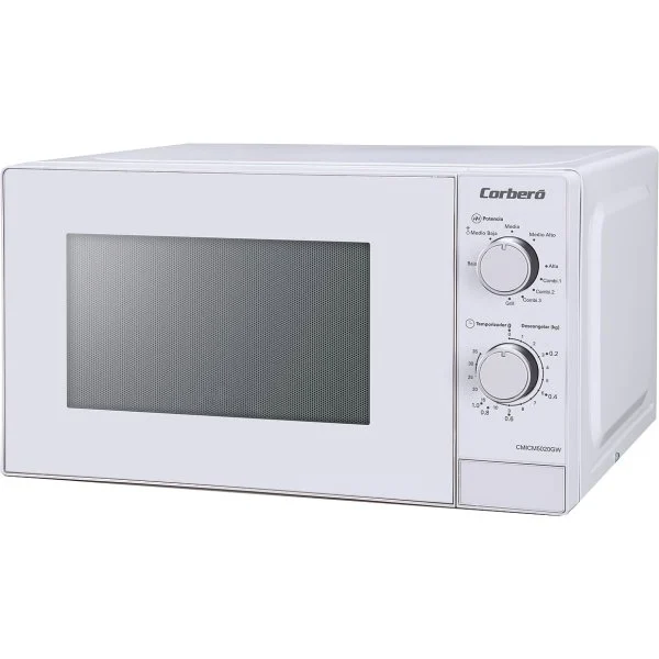 Microondas Corbero CMICM5020GW 20 L 700W Grill Blanco