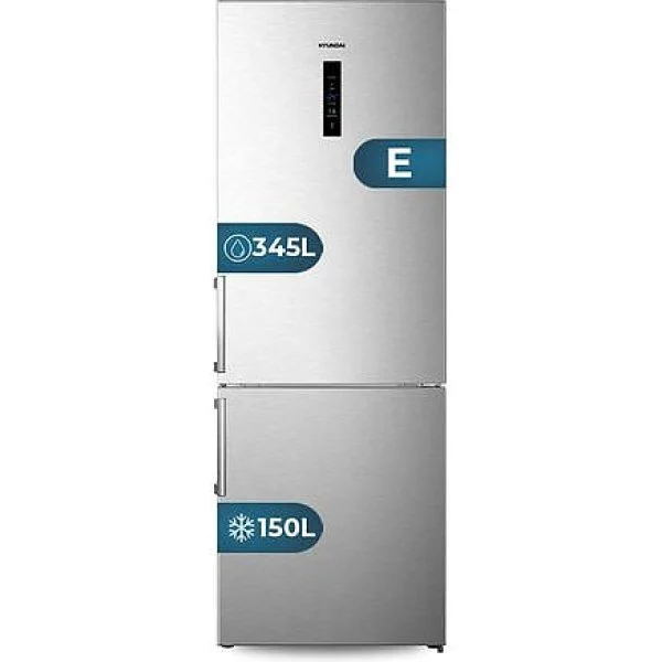 Frigorífico Hyundai HC2700ENFIX 495L Inox No Frost Inverter