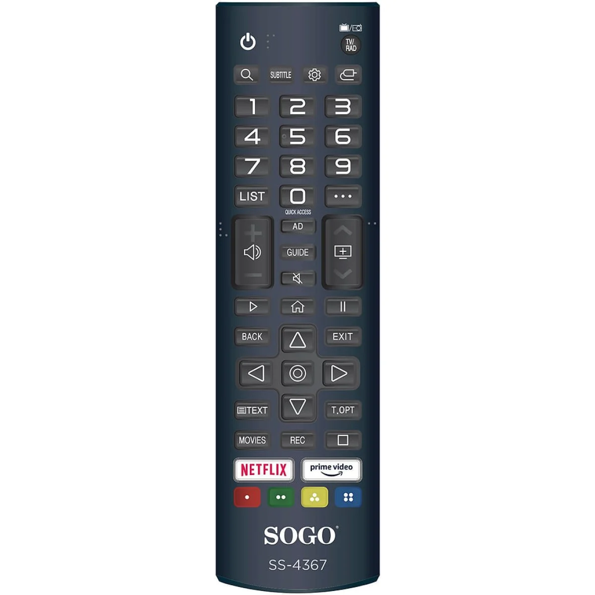 Pantalla LED Sogo 43" Smart TV FHD Bluet