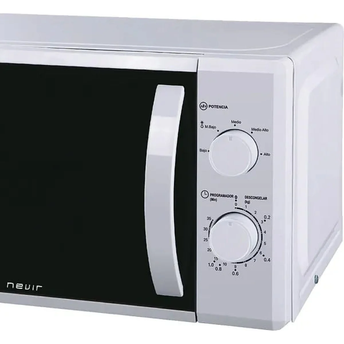 Microondas Nevir NVR-6226M 20 L 700 W Tirador Blanco