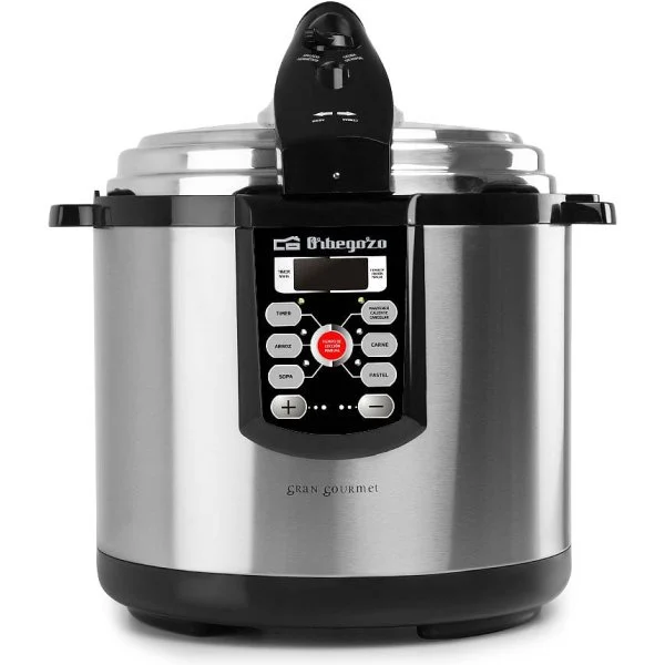 Olla programable Orbegozo HPE 6500 6 L 1000 W Acero Inox