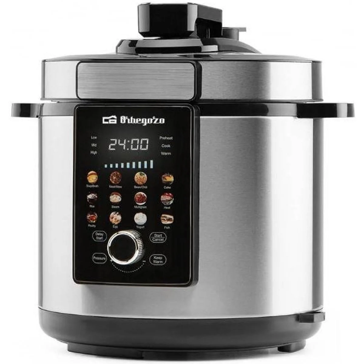 Olla programable Orbegozo HPE 6500 6 L 1000 W Acero Inox