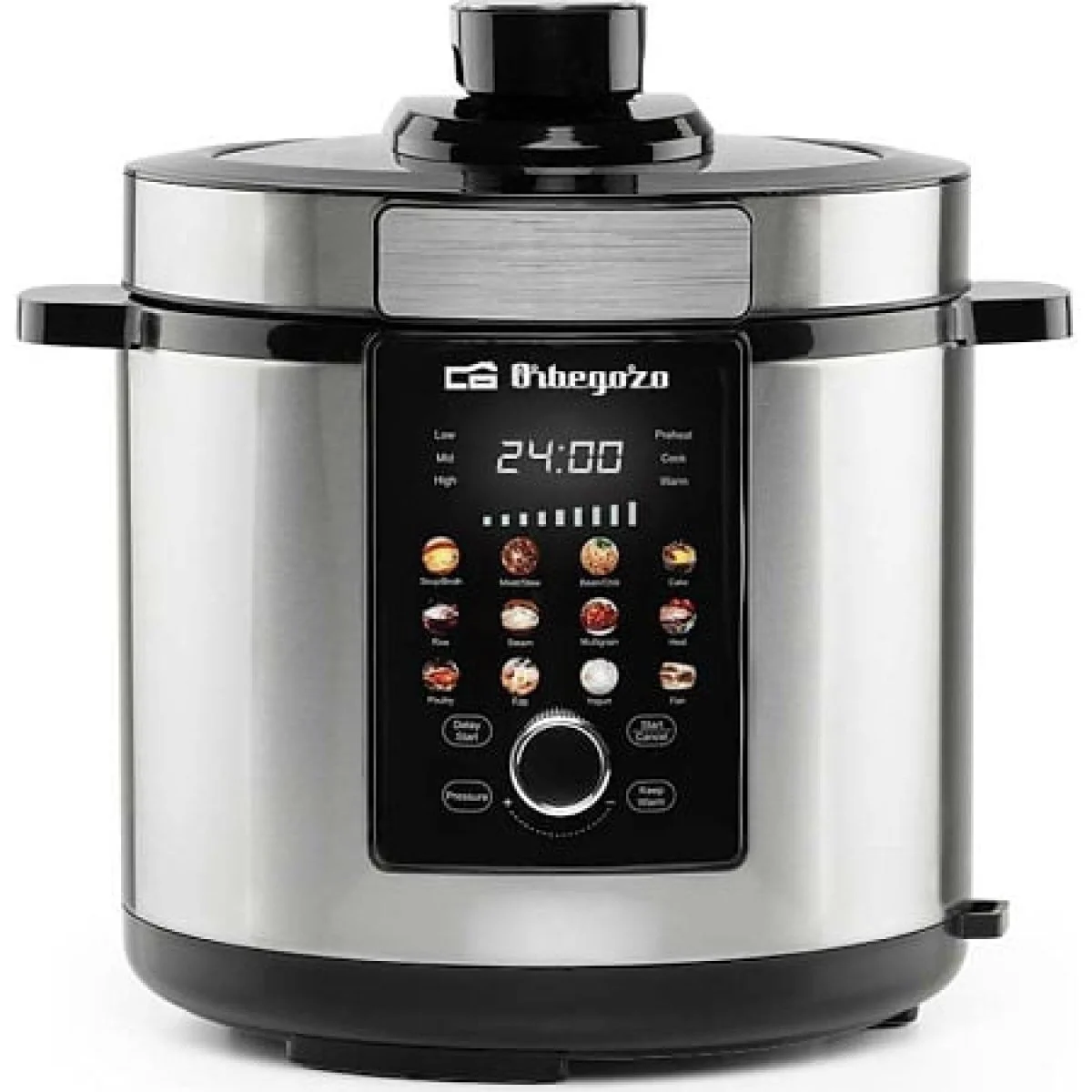 Olla programable Orbegozo HPE 6500 6 L 1000 W Acero Inox