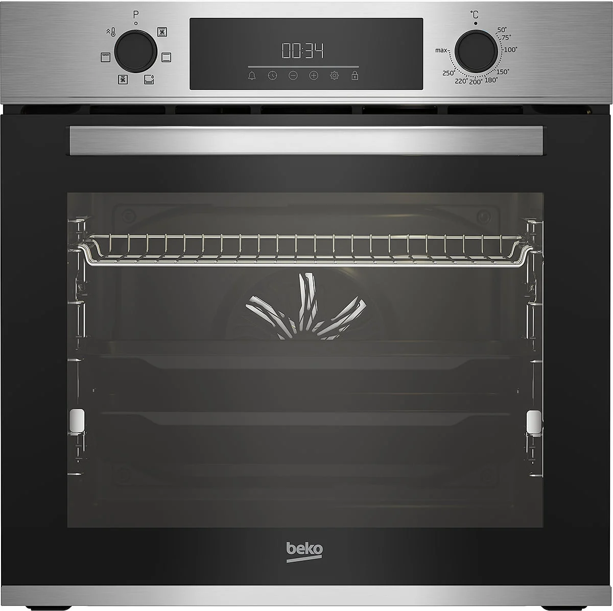 Horno Multifunción Beko GIAS 72 L Inox 2400 W Clase A