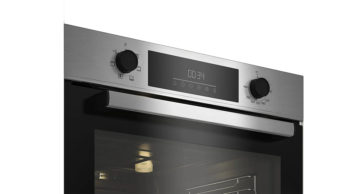 Horno Multifunción Beko GIAS 72 L Inox 2400 W Clase A