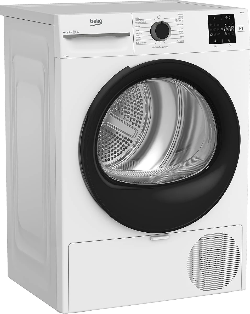 Secadora Beko BOMBA CALOR 8 Kg Clase E Blanco