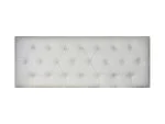 Cabecero Matrimonio Kait 160x120 Blanco Rombo