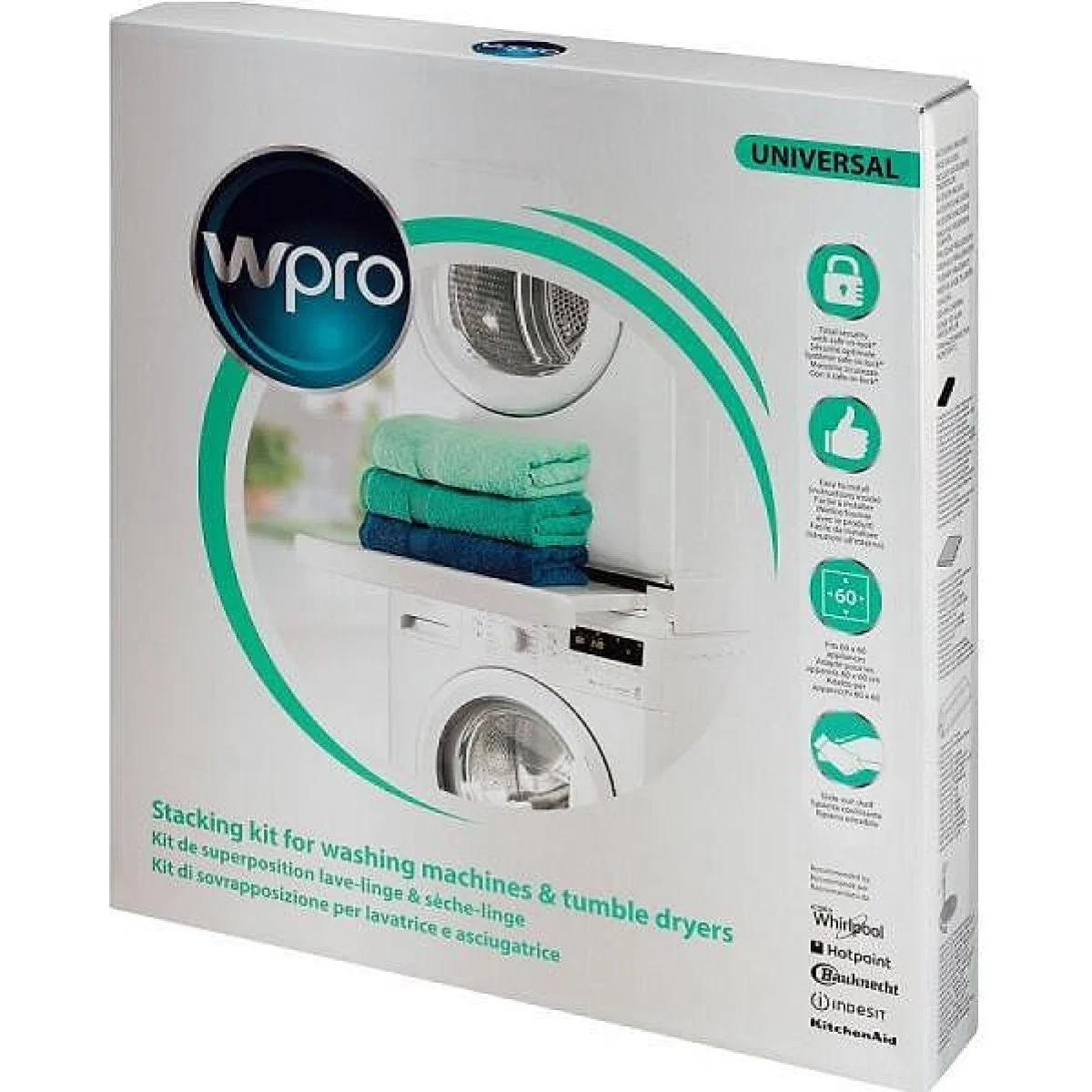 Kit de unión lavadora-secadora Whirlpool