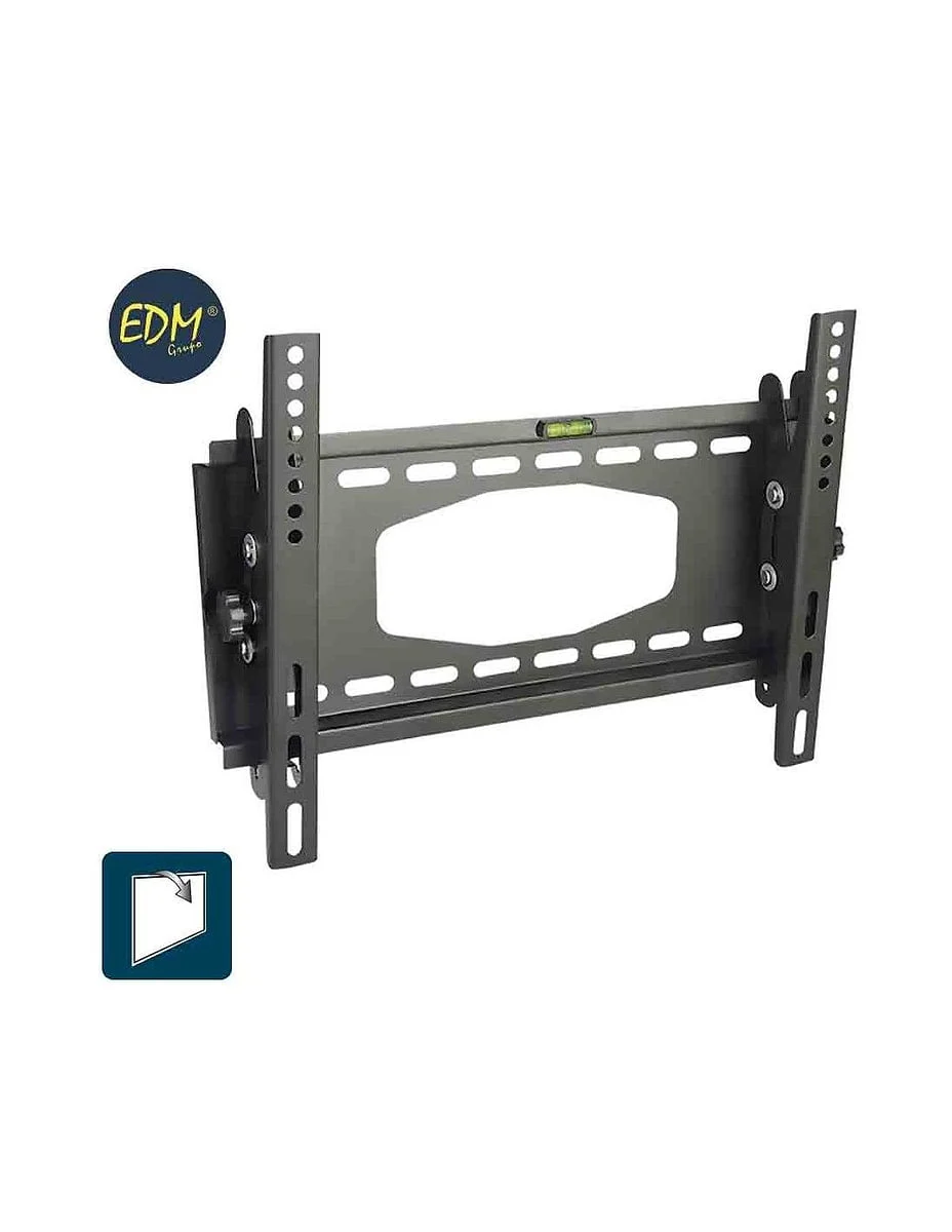 Soporte TV Edm Fijo Reclinado 22" hasta 47" 45 Kg